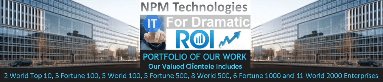 NPM Technologies - IT For Dramatic Return On Investment